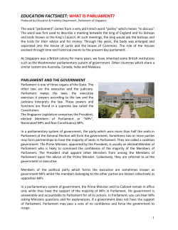education factsheet 4 - Parliament Of Singapore