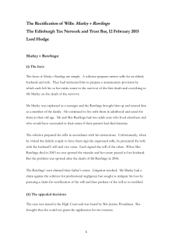 Lord Hodge at the Edinburgh Tax Network and Trust Bar