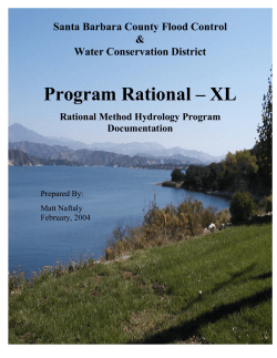 Rational Program Documentation