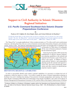 Complete publication - Center for Strategic Leadership