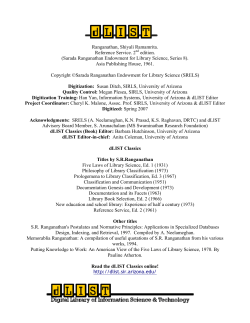 Ranganathan, Shiyali Ramamrita. Reference Service. 2 edition