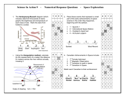 Science In Action 9 - Numerical Response Questions