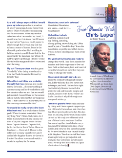 Chris Luper - St. Stephen United Methodist Church