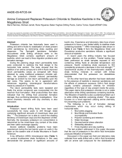 AADE-05-NTCE-04 Amine Compound Replaces Potassium