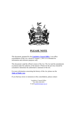 Securities Act - PrinceEdwardIsland.ca