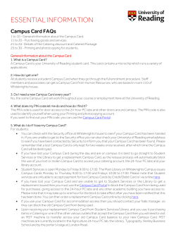 Check out the FAQs - Me@Reading Student