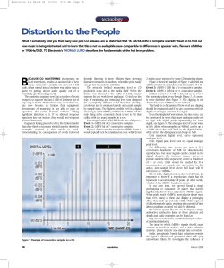 Distortion to the People