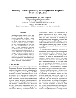 paper - Rochester CS