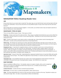 Introduction to Maps - University of Illinois Extension