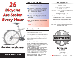 Bicycle Security Guide