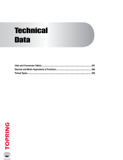 Technical Data