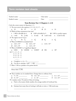 New General Mathematics for JSS 2 Teacher`s Guide Unit 5