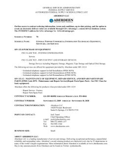 GENERAL SERVICES ADMINISTRATION