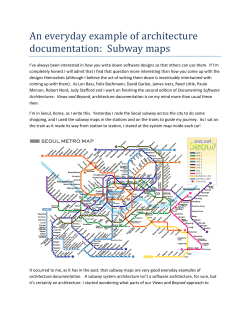 Subway Maps