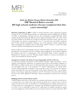 PDF - Chambre de commerce du Montr&eacute;al m&eacute;tropolitain
