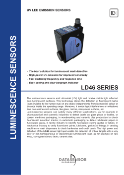 LUMINESCENCE SENSORS