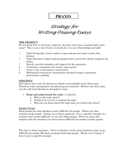 Praxis Prep - Clarion University