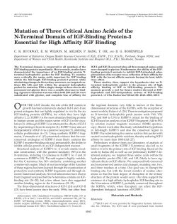 Mutation of Three Critical Amino Acids of the N