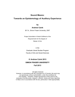 Full text - SFU`s Summit