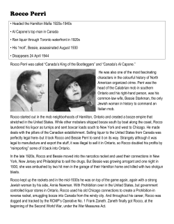 &bull; Headed the Hamilton Mafia 1920s-1940s &bull; Al Capone`s top man in