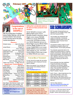 February 2007 Rat Rag - South Suburban College