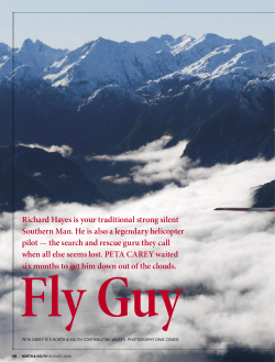 Richard Hayes is your traditional strong silent Southern Man. He is