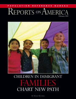 Children in Immigrant Families Chart New Path