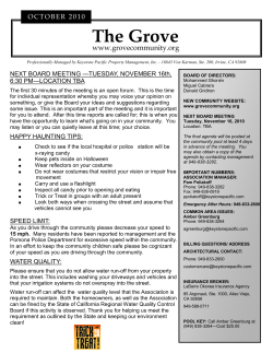 The Grove - grovecommunity.org