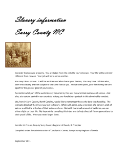 Introduction to Slave Index