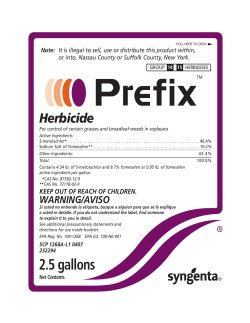Herbicide - AgHost.net