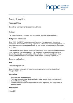 Enc 02 - Reserves Policy