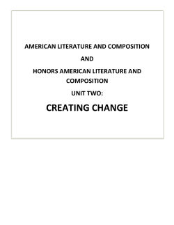 creating change - Grosse Pointe Public School System