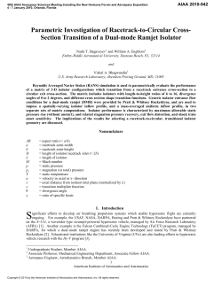 Numerical Investigation Racetrack-to-Circle Cross