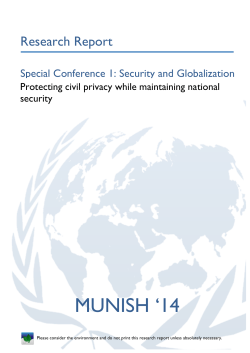 Protecting civil privacy while maintaining national security