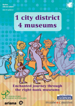 1 city district 4 museums