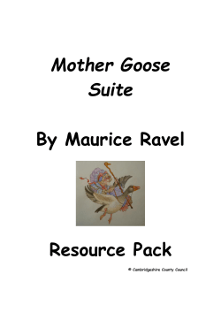 Mother Goose Suite By Maurice Ravel