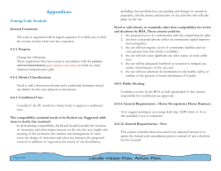 Lander Master Plan Appendices Action Plan