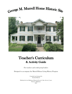 to the guide . - Oklahoma Historical Society