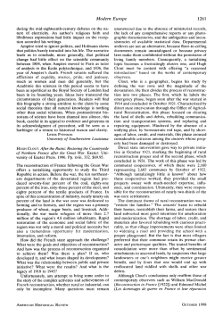 Hugh Clout. After the Ruins: Restoring the Countryside of Northern