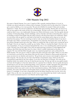 CBS Munich Trip 2012
