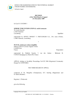 DECISION of the Third Board of Appeal of 2 December 20
