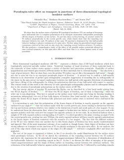 Pseudospin-valve effect on transport in junctions of three