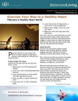 Exercise Your Way to a Healthy Heart