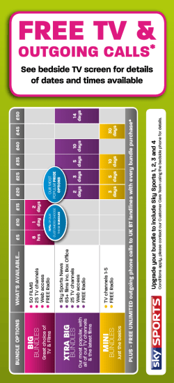 FREE TV - Ipswich Hospital