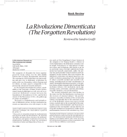 The Forgotten Revolution - American Mathematical Society