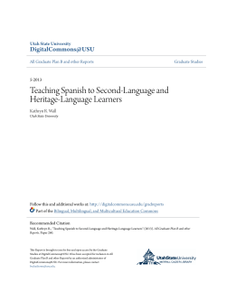Teaching Spanish to Second-Language and Heritage