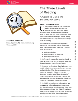 Concentric Circle Instructions