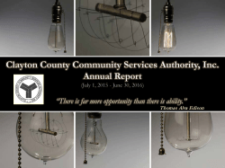 Thomas Alva Edison - Clayton County Community Services Authority