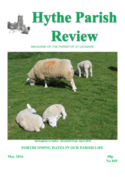 HPR May16 - St Leonard`s Church