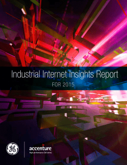 Industrial Internet Insights report